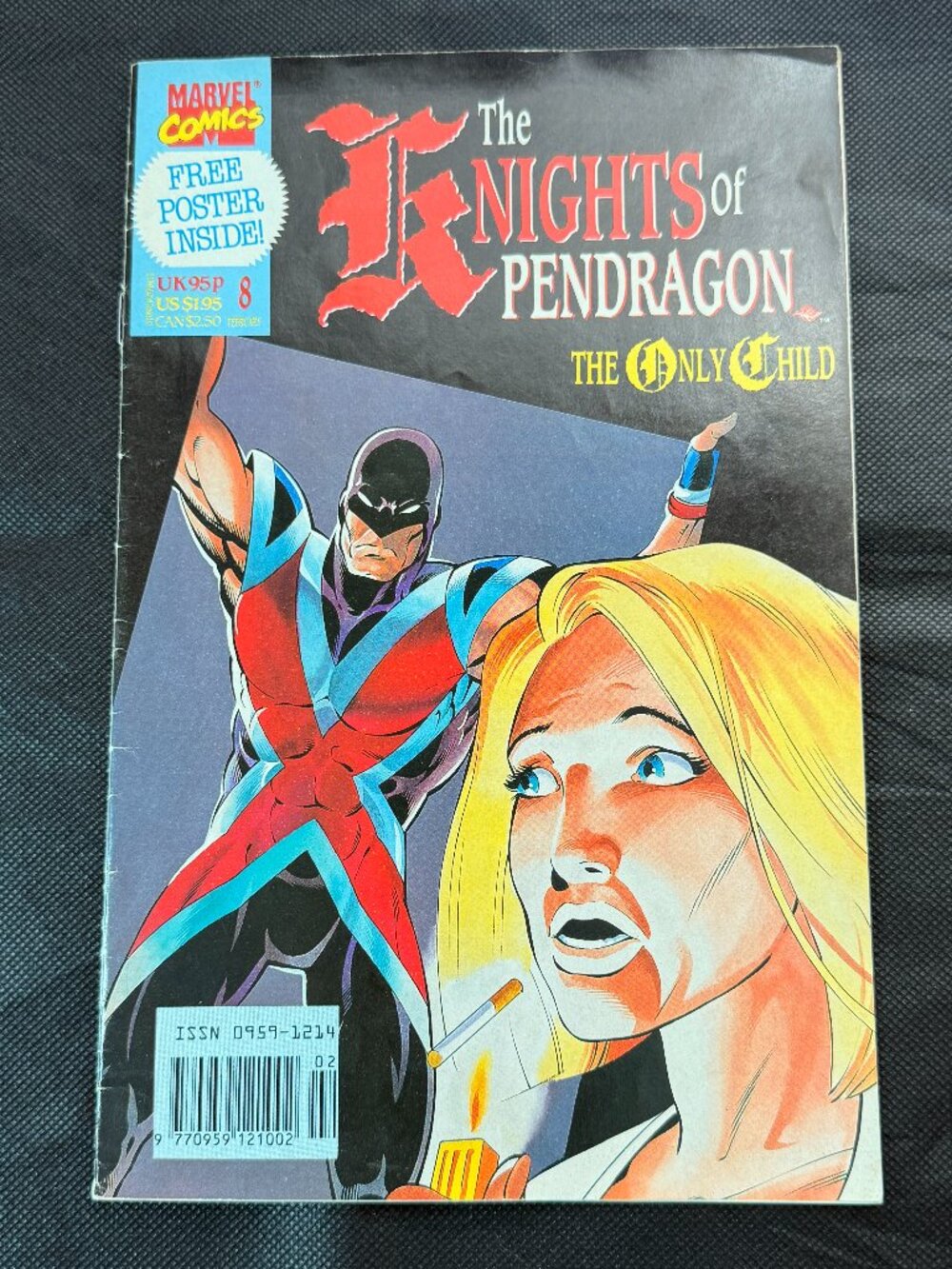 The Knights of Pendragon #8, a classic Marvel UK comic book